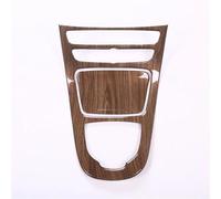 RTSMD Car Center Console Gear Panel Frame Cover Trim Stickers For Mercedes For Benz W213 E Class 2016 2017 2018 Interior Trim(Walnut Wood Grain)