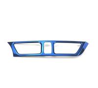 RTSMD Car Centre Console Outlet Decoration Frame Sticker Case For Kia K2 For Rio 2011-2016 Interior Decoration Accessories Interior Trim(BLUE,X-3)