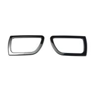 RTSMD Car Centre Console Outlet Decoration Frame Sticker Case For Kia K2 For Rio 2011-2016 Interior Decoration Accessories Interior Trim(Black,X-2)