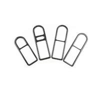 RTSMD Car Door Panel Bowl Frame Cover Sticker Trim For VW For Golf 4 For Jetta For Bora MK4 R32 For GTI 1999-2004 Interior Accessories Interior Trim