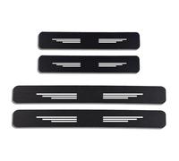 RTSMD Car Door Sill Protector For Lexus RX 200t 270 450h 350 400h Door Threshold Protector Door Sill Scuff Plate Guard Decor Sticker Interior Trim(Silver)