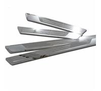 RTSMD Car Door Sill Protector For Skoda For Octavia A5 A7 A9 2007-2018 Ultrathin Scuff Plate Welcome Pedal Threshold Accessory Interior Trim