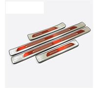 RTSMD Car Door Sill Protector For VW For Golf8 For Golf 8 2020-2024 Stainless Steel Pedal Scuff Plate Threshold Bumper Trim Interior Trim(Color 6)