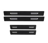 RTSMD Car Door Sill Protector For VW For Passat For Tiguan For Golf For Bora Threshold Decorative Strip Trim Frame Cover Stickers Interior Trim(4Pcs)