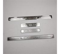 RTSMD Car Door Sill Scuff Plate Cover Trim Stainless Steel Threshold Pedal Styling Protect For MAZDA CX-30 CX30 2019 2020 Car Accessories Interior Trim