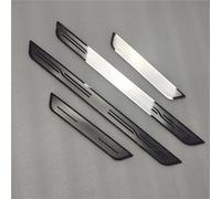 RTSMD Car Door Sill Scuff Plate Kick Guard Pedal Threshold Step Protector For VW ID.4 For Crozz ID4 2020 2021 2022 Stainless Accessories Interior Trim