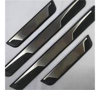 RTSMD Car Door Sill Scuff Plate Welcome Pedal For Opel For MOKKA 2012 2013 2014~2019 Stainless Steel Car Styling Accessories Interior Trim(Silver)