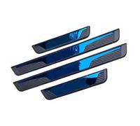 RTSMD Car Door Sill Scuff Plate Welcome Pedal For Opel For MOKKA 2012 2013 2014~2019 Stainless Steel Car Styling Accessories Interior Trim(BLUE)