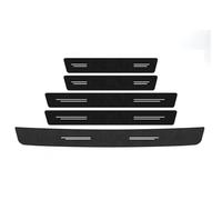 RTSMD Car Door Threshold Stickers Sill Protector Tape Cover Decals For Opel For MOKKA Rear Trunk Bumper Guard Strips Interior Trim(5PCS)