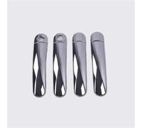RTSMD Car Exterior Door Handle Cover for VW for Golf 5 MK5 for Rabbit 2004-2009 Outside Side Key Protector Door Handle Molding Cover(Silver,Type 4)
