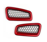 RTSMD Car Front Air Condition Outlet Vent Molding Cover Cap Trim for Civic 11th Gen 2022 Interior Accessories Interior Trim(RED)