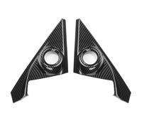 RTSMD Car Front Door Speaker Window A Pillar Cover Trim For Civic 2016-2019 10Th Gen Interior Decoration Accessories Interior Trim