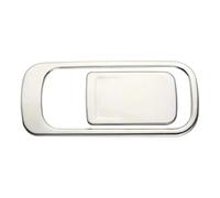 RTSMD Car Glove Box Handle Cover For VW For T-ROC For Troc 2018 2019 2020 2021 2022 LHD Stainless Steel Sticker Trim Accessories Interior Trim