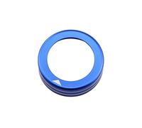 RTSMD Car Headlight Lamp Switch Decoration Sticker Button Ring Trim For Chevy For Malibu For Cruze For Trax Interior Accessories Interior Trim(BLUE)