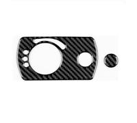 RTSMD Car Headlight Switch Frame Trim Sticker For Mercedes For Benz SLK R171 2004-2010 Interior Accessories Interior Trim(Black,Left-hand Drive)