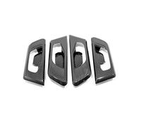 RTSMD Car Inner Door Bowl Frame Trim Cover Decoration Accessories For CR-V CRV 2017 2018 2019 2020 2021 2022 Oil-electric Model Interior Trim(Carbon Look 1)