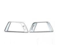RTSMD Car Side Air Conditioning Vent Cover Trim Frame Stickers For BMW 3 Series F30 2013-2018 Interior Accessories Interior Trim(Silver)