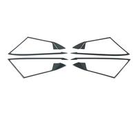 RTSMD Car Stainless Steel Interior Door Handle Frame Cover Trim for A3 8Y 2020 2021 2022 Accessories Interior Trim(Carbon Look)