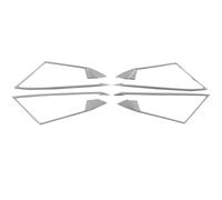 RTSMD Car Stainless Steel Interior Door Handle Frame Cover Trim for A3 8Y 2020 2021 2022 Accessories Interior Trim(Silver)