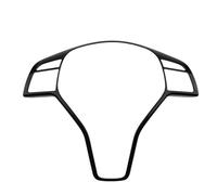RTSMD Car Steering Wheel Frame Trim Cover For Mercedes A B C E Class For CLA CLS GLA GLK W176 W246 W204 W207 W212 W117 W218 X156 X204 Interior Trim(Black)