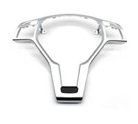 RTSMD Car Steering Wheel Panel Cover Trim For Mercedes For Benz E-Class W204 C63 W212 W207 E63 W117 CLA45 W176 C218 Interior Trim(Silver,X-1)