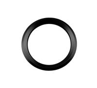 RTSMD Car Steering Wheel Ring Circle Sticker Trim For BMW 1 2 3 5 Series 2011-2021 M3 M5 E36 E46 E60 E90 E92 F30 F31 F25 X1 F48 X3 X5 Interior Trim(Black)