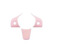 RTSMD Car Steering Wheel Whift Protection Cover For Tesla For Model 3 Y Shift Knob Door Side Interior Front Interior Dashboard Trim Strip Interior Trim(Color 3)