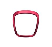 RTSMD Car Styling Steering Wheel Center Covers Stickers Trim For A4 B6 B7 B8 A6 C6 A5 Q7 Q5 A3 8P S3 8v Interior Accessories Interior Trim(RED)
