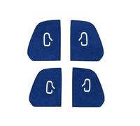 RTSMD Car Suede Door Switch Patch Trim Cover For Tesla For Model 3 Highland 2024 For Model Y Juniper 2025 Interior Accessories Interior Trim(Color 4)