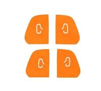 RTSMD Car Suede Door Switch Patch Trim Cover For Tesla For Model 3 Highland 2024 For Model Y Juniper 2025 Interior Accessories Interior Trim(Color 3)