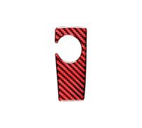 RTSMD Car Transmission Base Panel Trim Cover Frame Decor Stickers For BMW 5 Series F10 F18 2011-2017 Interior Accessories Interior Trim(RED,Right-hand Drive)