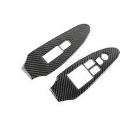 RTSMD Car Window Lift Control Button Panel Trim Cover For Nissan 370Z Z34 2009-UP Interior Decoration Accessories Interior Trim(Carbon Look2,RHD)