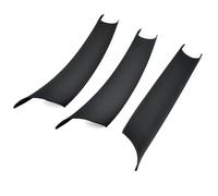 RTSMD LHD RHD 3Pcs/Set Car Interior Door Pull Handle Cover For BMW X5 E70 X6 E71 E72 2007-2014 Decoration Accessories Interior Trim(Black,LHD)