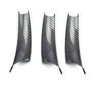 RTSMD LHD RHD 3Pcs/Set Car Interior Door Pull Handle Cover For BMW X5 E70 X6 E71 E72 2007-2014 Decoration Accessories Interior Trim(Carbon look,RHD)