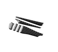 RTSMD LHD RHD Car Center Console Accessories for Mazda 3 BP for Axela 2019-2025 Centre Console Trim Interior Stickers Interior Trim(Carbon Look 1,RHD)