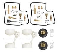 RTSMD Motorcycle Carburetor Repair Kit For XL600V TRANSALP PD06 V-Type Cylinder XL600 Carb Float Aircut Carb Rebuild Kits Rebuild Kits(Color 1)