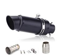 RTSMD Motorcycle Exhaust Pipe For R3 R25 MT07 MT09 R1 51/60mm Muffler Stainless Steel Escape Tube Silencer Accessories Escape Pipe(Color 4,51mm)