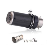 RTSMD Motorcycle Exhaust Pipe For R3 R25 MT07 MT09 R1 51/60mm Muffler Stainless Steel Escape Tube Silencer Accessories Escape Pipe(Color 10,60mm)