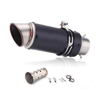 RTSMD Motorcycle Exhaust Pipe For R3 R25 MT07 MT09 R1 51/60mm Muffler Stainless Steel Escape Tube Silencer Accessories Escape Pipe(Color 11,60mm)