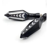 RTSMD Motorcycle Flasher Turn Signals Lights Flowing Indicators Lamp For Suzuki SV650 SV400 Brake Light Directional Waterproof Indicators(Blue and white)