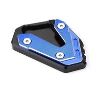 RTSMD Motorcycle Foot Side Extension Pad Anti-slip Side Stand Enlarger Plate Pad For Suzuki 1000 GSXR1000 GSX-R1000R 2017-2023 Side Stand Extension Pad(Blue 3)