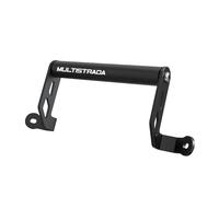 RTSMD Motorcycle GPS Navigation Bracket For Ducati Multistrada 1260 S 950 950S V2 V2S 2017-2023 Mobile Phone Holder Mounting Supporter vibration Navigation Holder(Black 1)