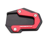 RTSMD Motorcycle Kickstand Extension Pad For Ducati Scrambler 1100 Icon DesertX Scrambler 2022 2023 2024 Anti-skid Base Side Stand Extension Pad(Titanium 2)