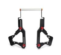 RTSMD Motorcycle Navigation Bracket For Nmax155 2020-2023 Black GPS Mobile Phone Holder Mount Bar Front Support Stand Navigation Holder Adapter(12mm)