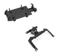 RTSMD Motorcycle Navigation Holder For For Forza350 For Forza125 2020-2022 Front Phone Stand GPS Bracket Extension Plate Navigation Holder Adapter(BLACK 1)