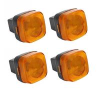 RTSMD Motorcycle Turn Indicator Signal Lamp Lens Light For Minitrail CT70 CT110 Express II NA50 NC50 XL80S For CB125S 1980 Waterproof Indicators(4 PCS)
