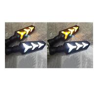 RTSMD Motorcycle Turn Signal Light For Kawasaki For Z750 For Z800 For Z900 For Z1000 For Versys 650 1000 ER6N ER6F For NINJA300 Waterproof Indicators(4 PCS white)