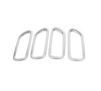 RTSMD Stainless Car Door Handle Cover Trim Sticker For Toyota For Corolla E210 2019-2024 Oil-electric Model Decoration Accessories Interior Trim(Silver)