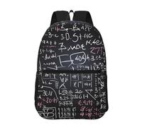 RTSTNMBD Travel Backpack for Women Men 17inch Waterproof Carry On Backpack Math Formula Laptop Backpack