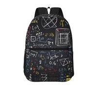 RTSTNMBD Travel Backpack for Women Men 17inch Waterproof Carry On Backpack mathematics and physics Laptop Backpack